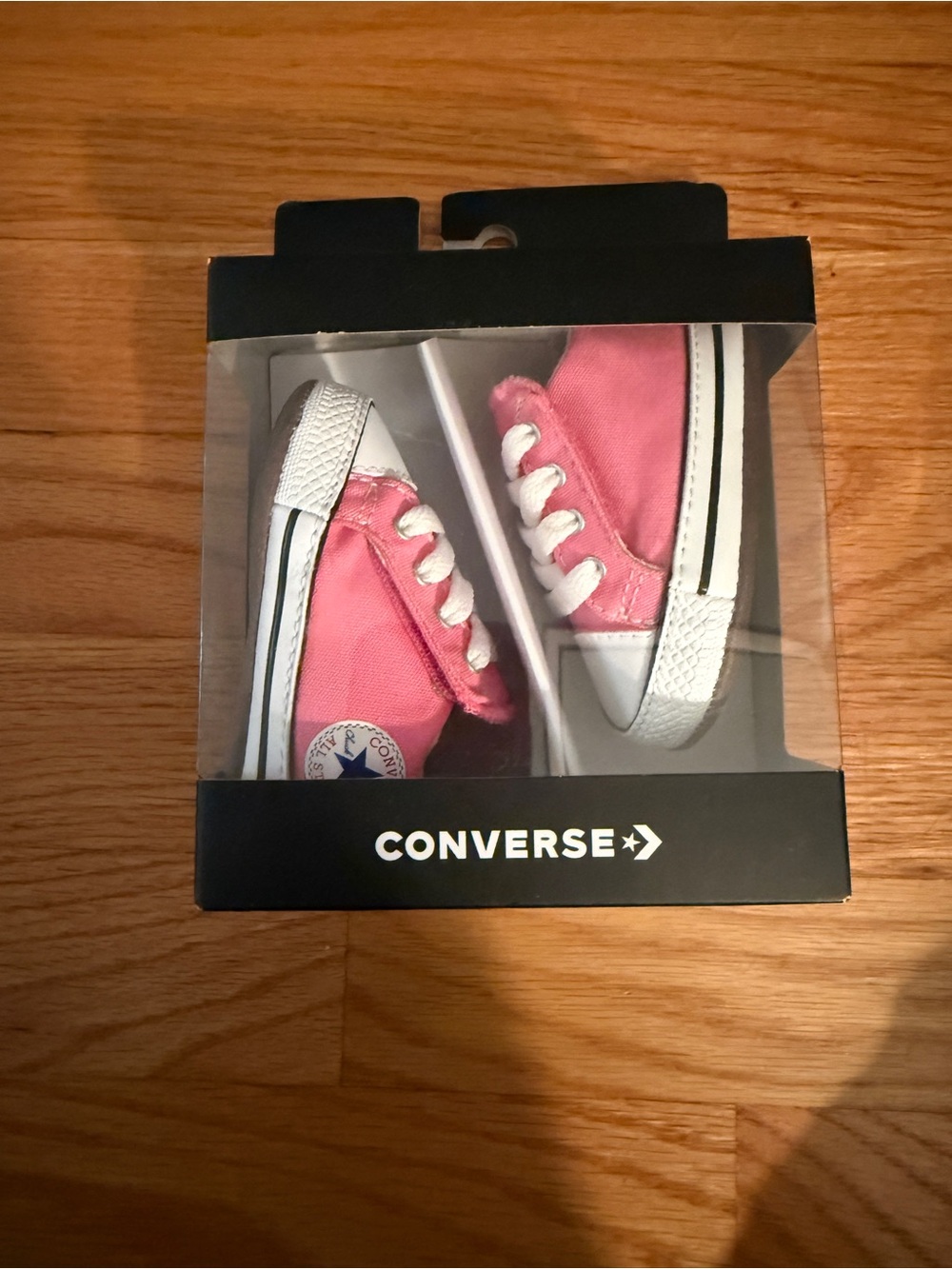 Converse Pink Canvas Kids Low-Top Sneakers